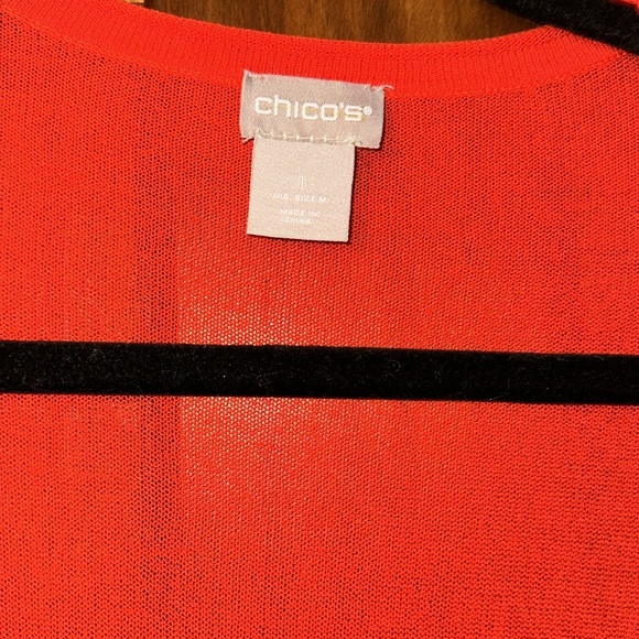 Excellent condition chicos open cardigan size 1 (size medium / 8) - Picture 2 of 5